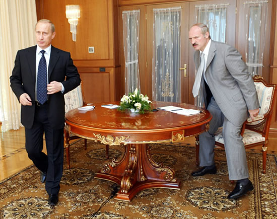 фото Лукашенко и Путин